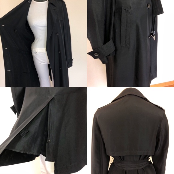 *RARE* 90’s Gucci by Tom Ford Silk Trench Coat - Picture 7 of 8